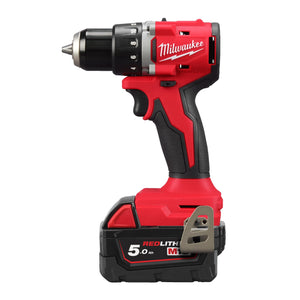 Milwaukee M18BLDDRC-502C brushless boorschroefmachine 