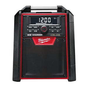 Milwaukee M18RC-0 bouwradio met feitelijke acculader